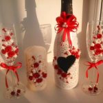 opzioni fotografiche per decorazioni di bottiglie di champagne per matrimoni