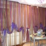 foto di tende in organza