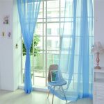 idee per tende in organza foto