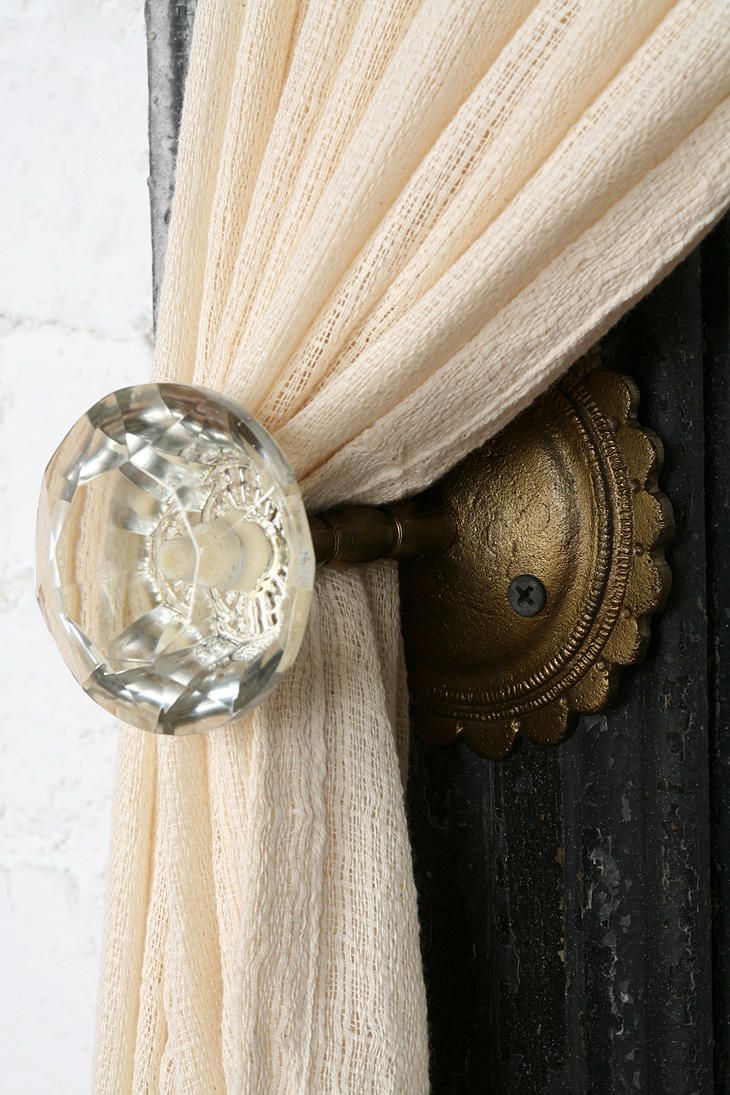 fermatende per tende, maniglia per porta
