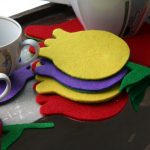 sottobicchiere per tazze calde