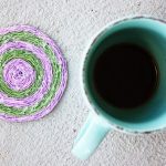 sottobicchiere per decorazione fotografica di tazze calde