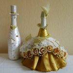 champagne in un vestito