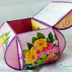 progettazione di scatole per cartoline