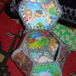 progettazione di scatole per cartoline