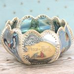 idee per decorare scatole di cartoline