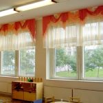 idee per tende per la scuola materna foto