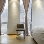 idee per tende per finestre panoramiche ed esempi