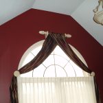 idee di arredamento per tende e tulle senza cornice