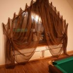 idee di design per tende e tulle senza cornice