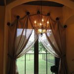idee di design per tende e tulle senza cornice