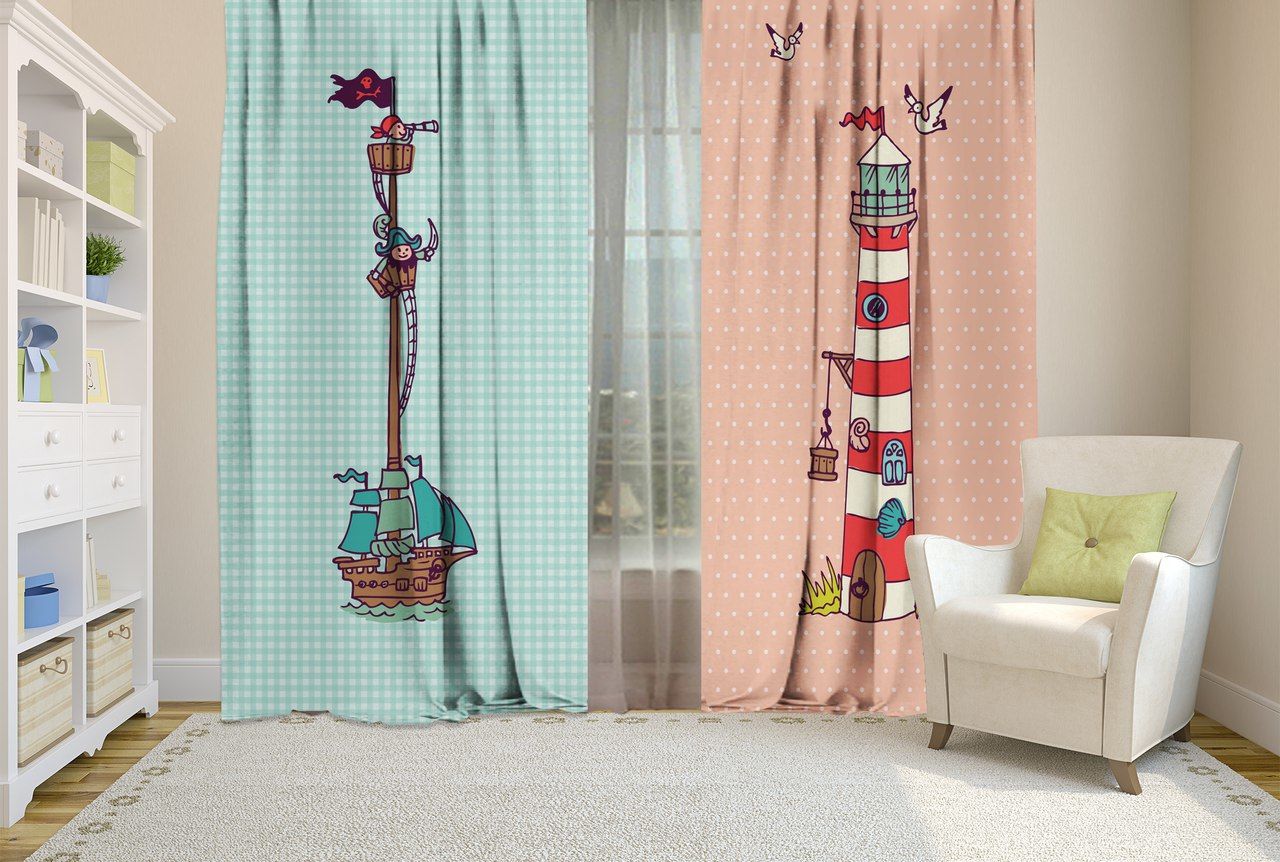 idee di design per tende in gabardine
