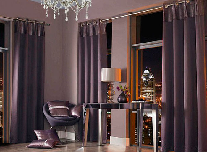 idee per tende in gabardine