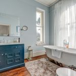 tulle di organza nel bagno