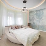 idee di design per tende per finestre a bovindo