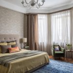 idee tessili per tende per finestre a bovindo