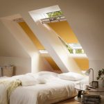 idee per l'arredamento di tende per finestre a abbaino