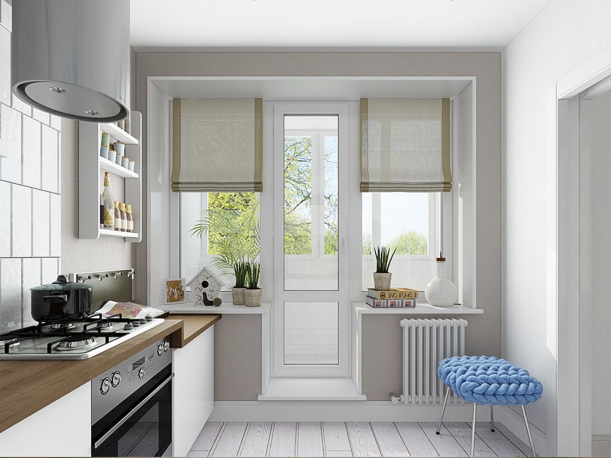 tende alla finestra con idee per l'arredamento del balcone