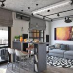 idee di design per tende per finestre panoramiche