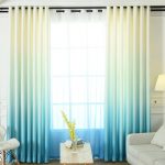 decorazioni con tende sfumate