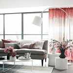 decorazioni fotografiche con tende sfumate