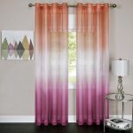 idee di design per tende sfumate ombré