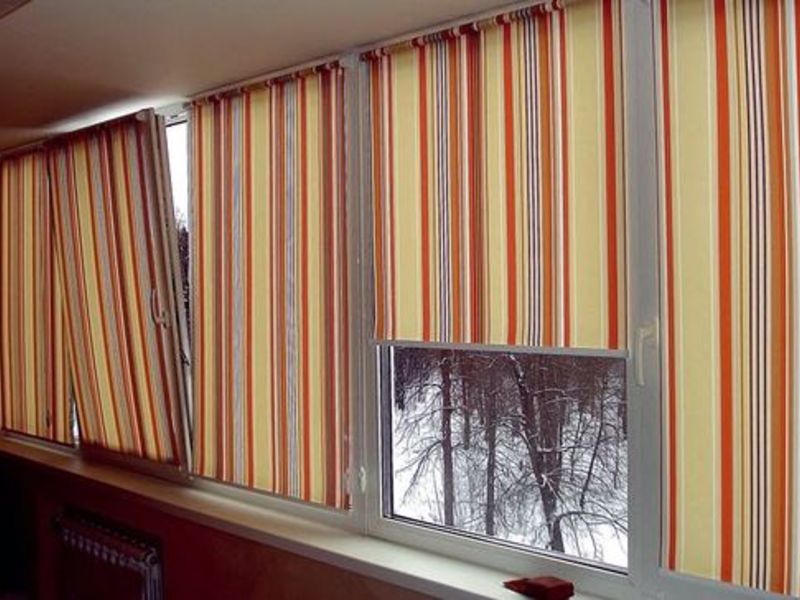 tende a rullo fatte in casa