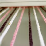 Tende fai da te con materiali di scarto, decorazioni fotografiche