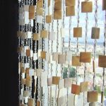 Tende fai da te con materiali di scarto, idee e opzioni