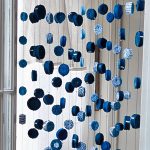 Foto di design per tende fai da te con materiali di scarto