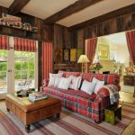 idee per tende in stile casa in legno