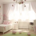 idee per tende per l'arredamento della cameretta delle ragazze adolescenti