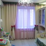 tulle per cameretta bambini lilla