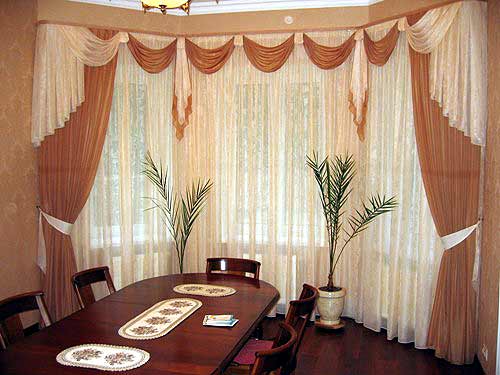 festoni per tende decorative foto