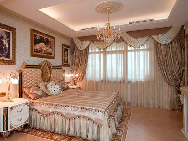 idee di design per festoni per tende