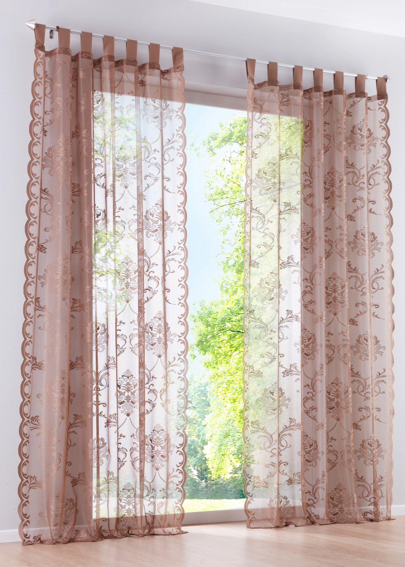 idee di design per il tulle nell'ingresso
