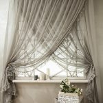 idee per decorare l'ingresso con tulle