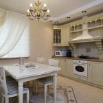 tulle per la decorazione della cucina