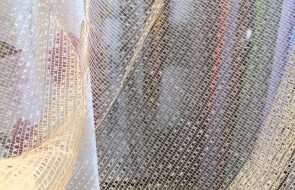 foto di design in tulle mesh