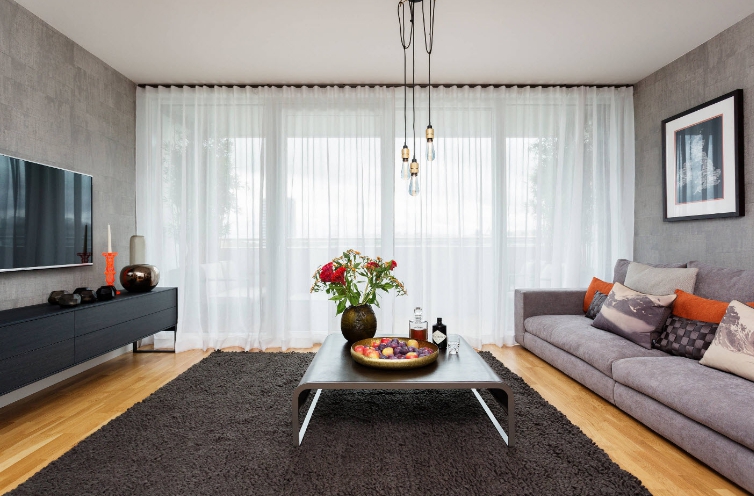 tulle all'interno