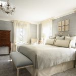 idee per l'arredamento della camera da letto in tulle