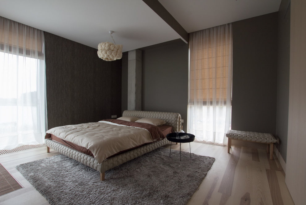 idee di design per il tulle nella camera da letto