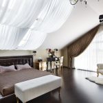tulle in camera da letto