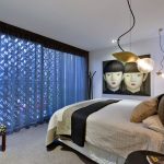 design in tulle per camera da letto