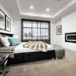 idee di design per il tulle nella camera da letto