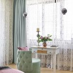 tulle nella decorazione fotografica della camera da letto