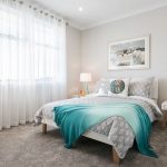 foto di design del tulle nella camera da letto