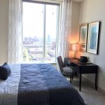 tulle nel design della camera da letto