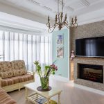 idee per interni in tulle per la sala