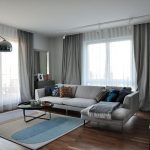 pesi per tende nella foto dell'interno del soggiorno
